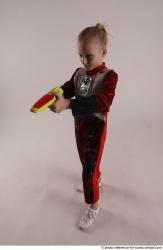 DENISA PILOT STANDING POSE WITH GUN 3